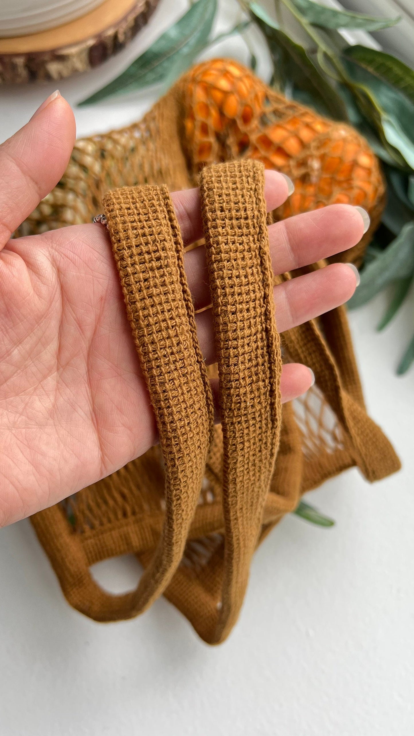 The Net Market Bag in Coco