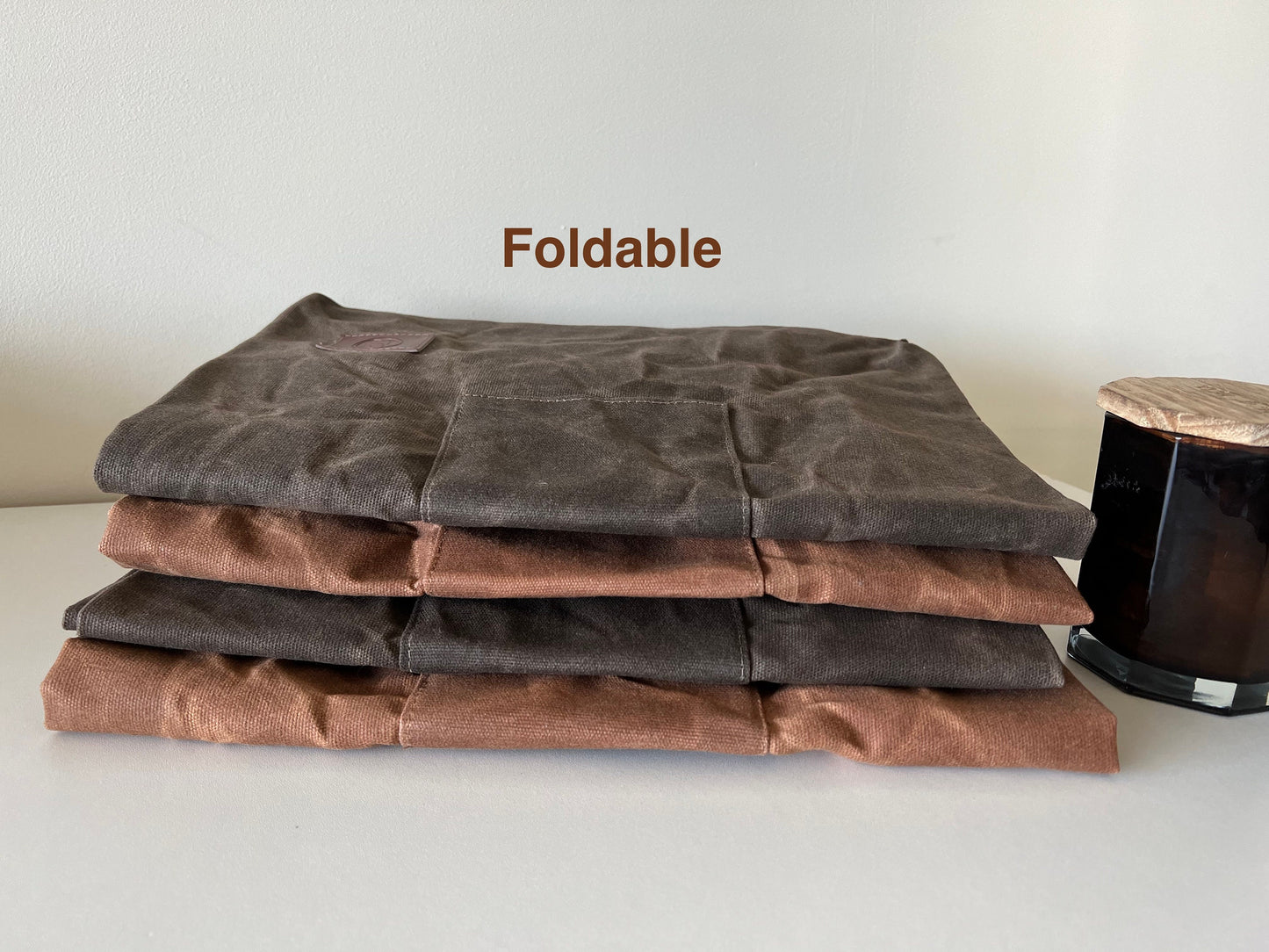 The Market Bag in Coffee Green