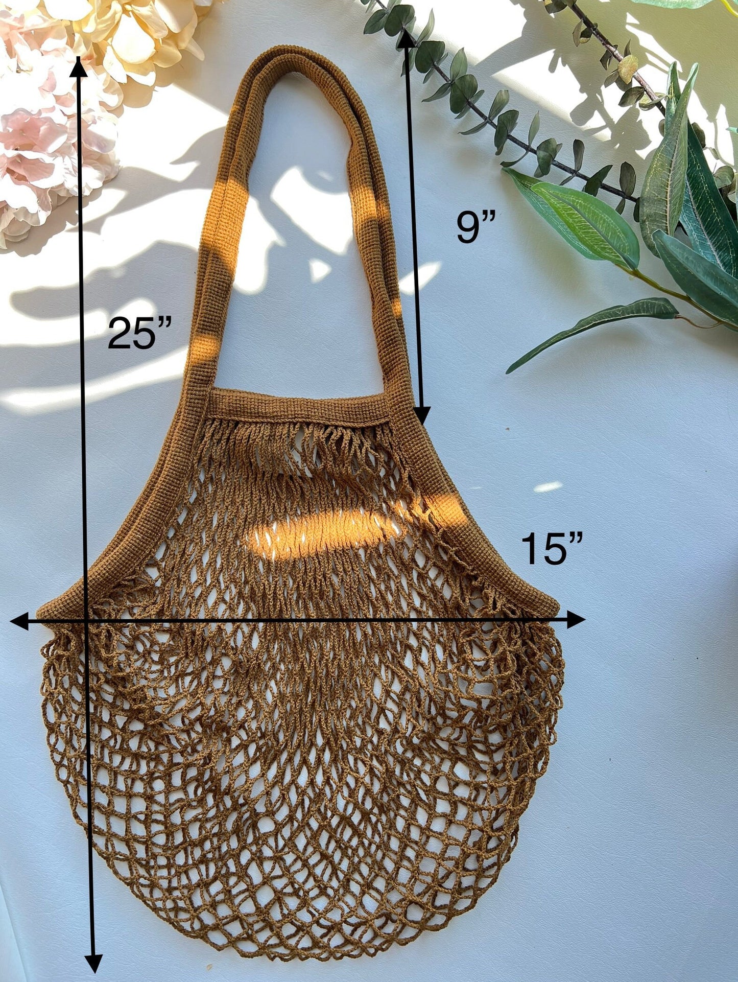 The Net Market Bag in Neutral Set